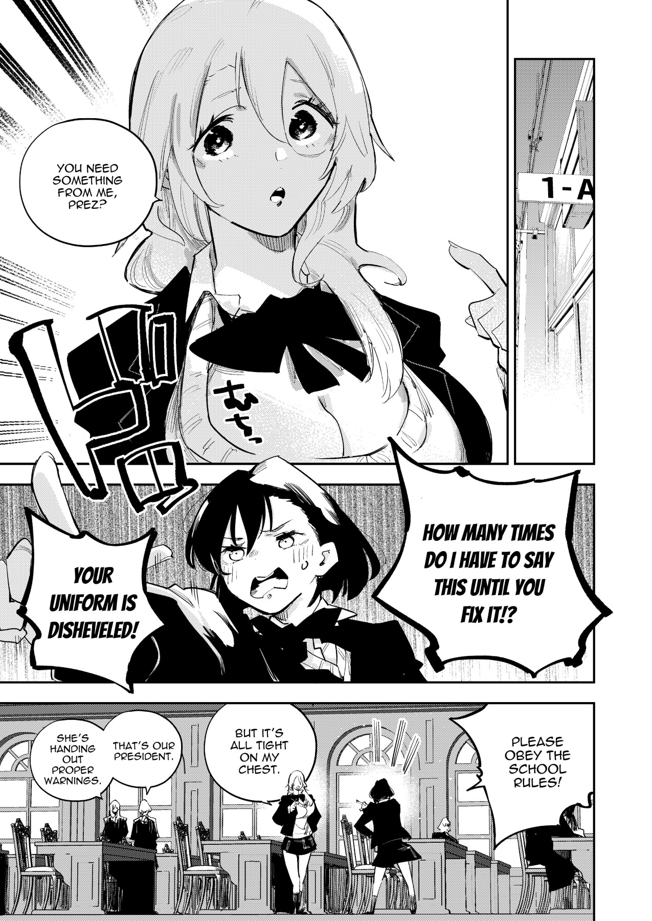 Hentai Manga Comic-Titititititty Breasty Lesbian Joint Publication-Read-19